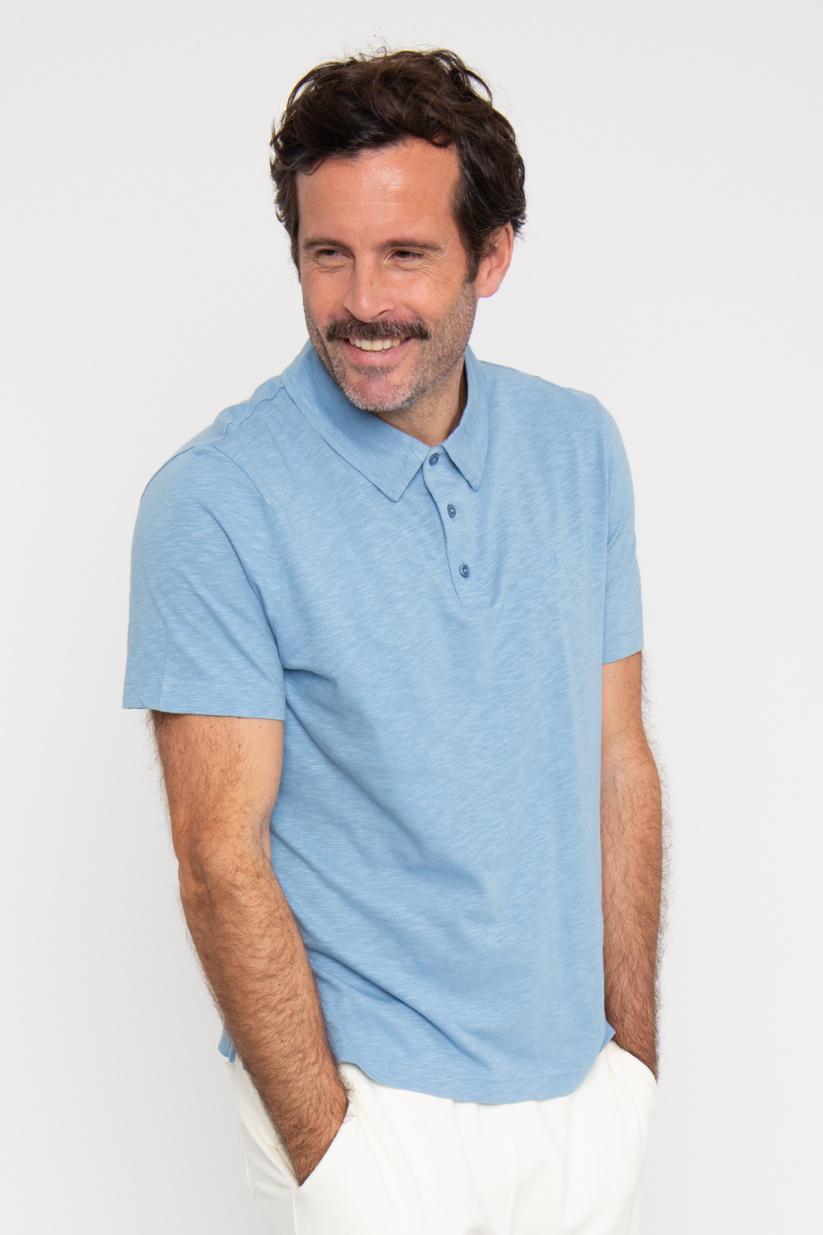 french disorder Polo DUSTIN Flammé Crème