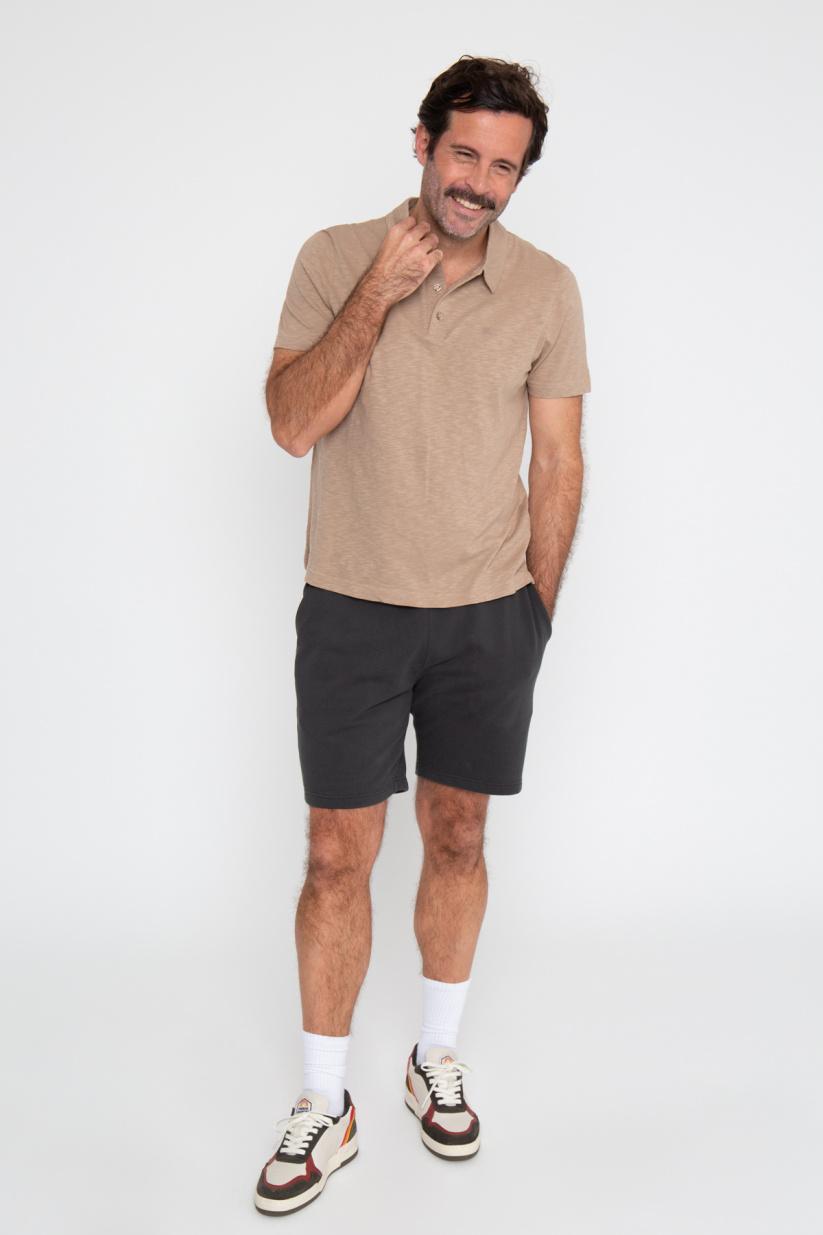 French Disorder Polo DUSTIN Flammé Crème