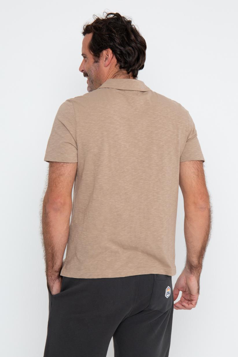 French Disorder Polo DUSTIN Flammé Crème