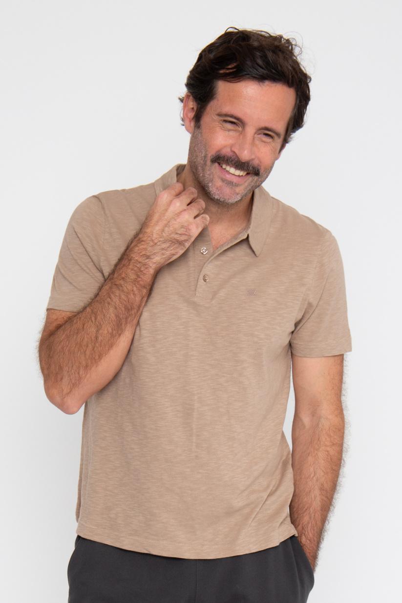 french disorder Polo DUSTIN Flammé Crème