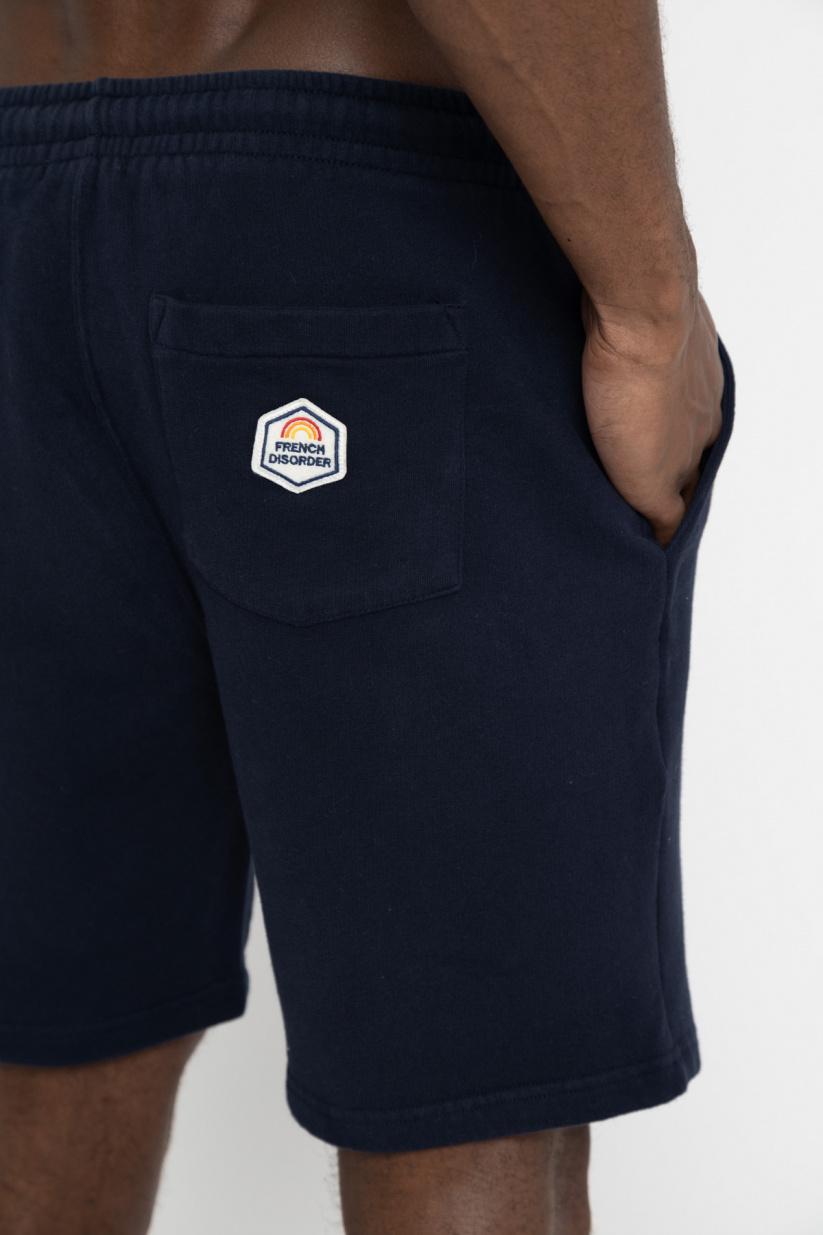 French Disorder Short Venice Navy