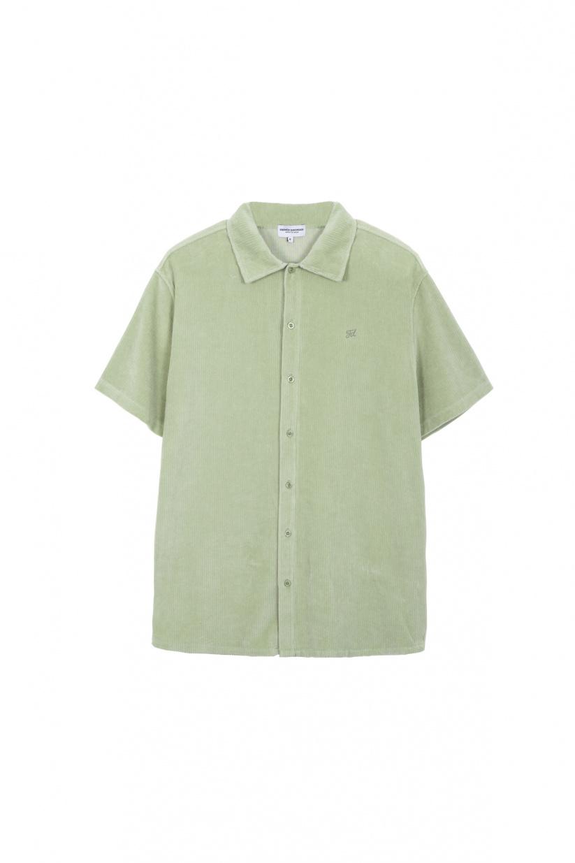 French Disorder Surchemise KEANU Côtelé Sauge