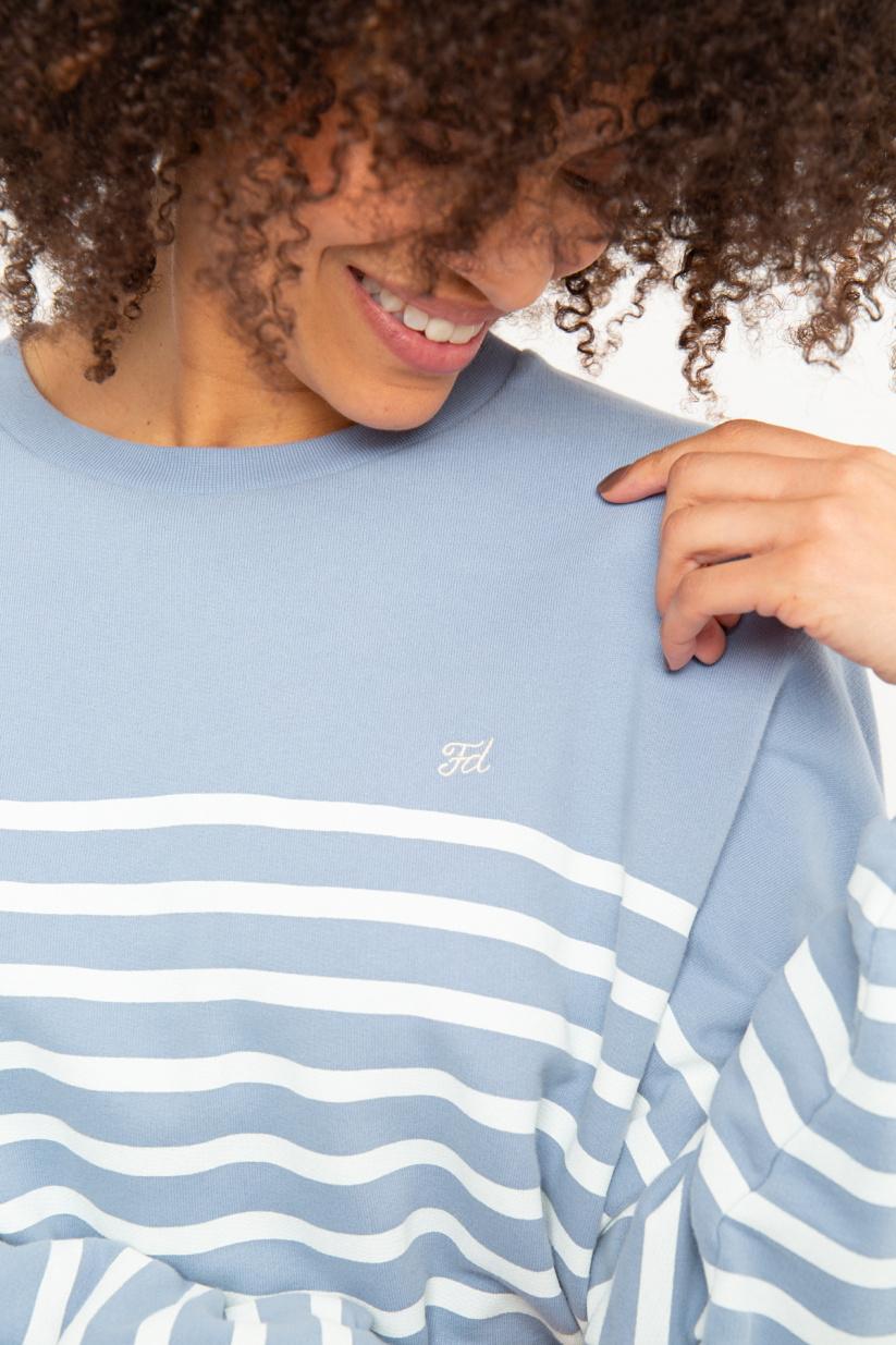 french disorder Sweat Cameron Marinière Crème