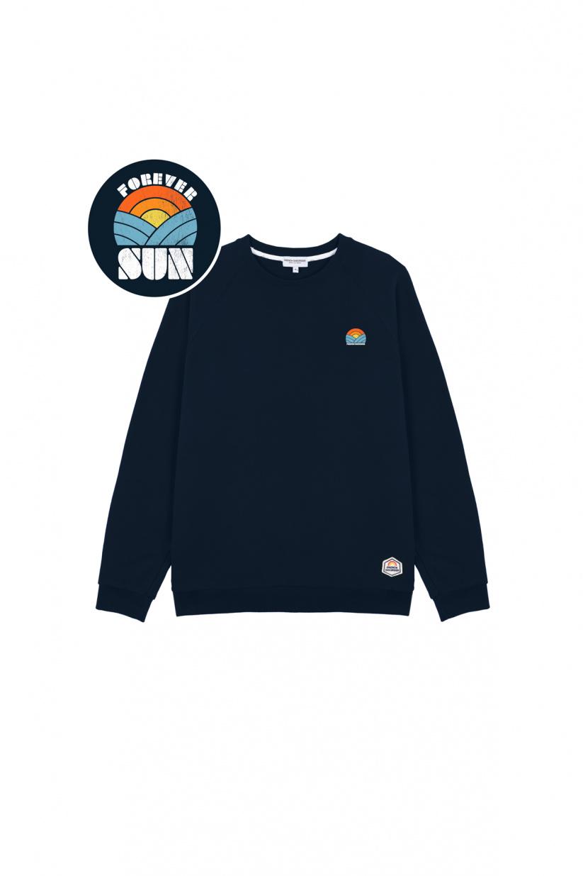 French Disorder Sweat Clyde FOREVER SUN Navy