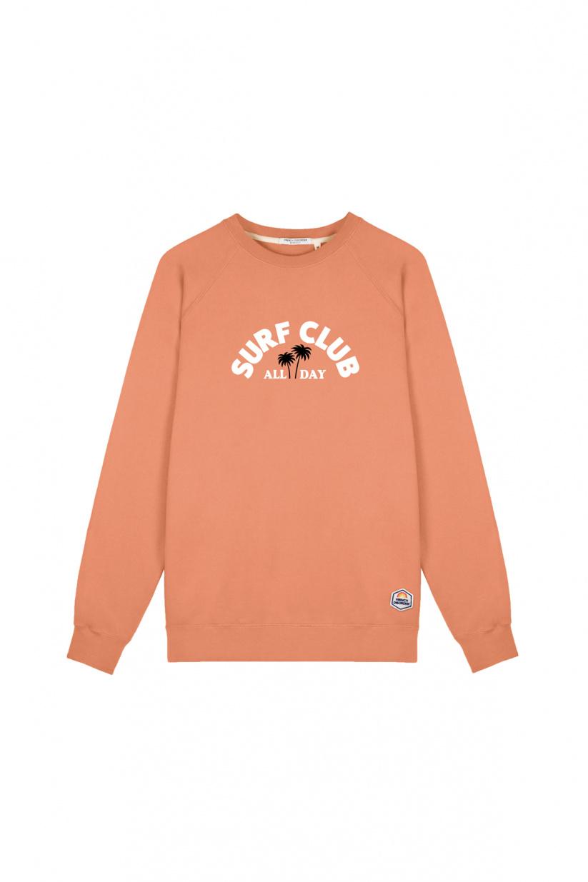 french disorder Sweat Clyde SURF CLUB Tangerine