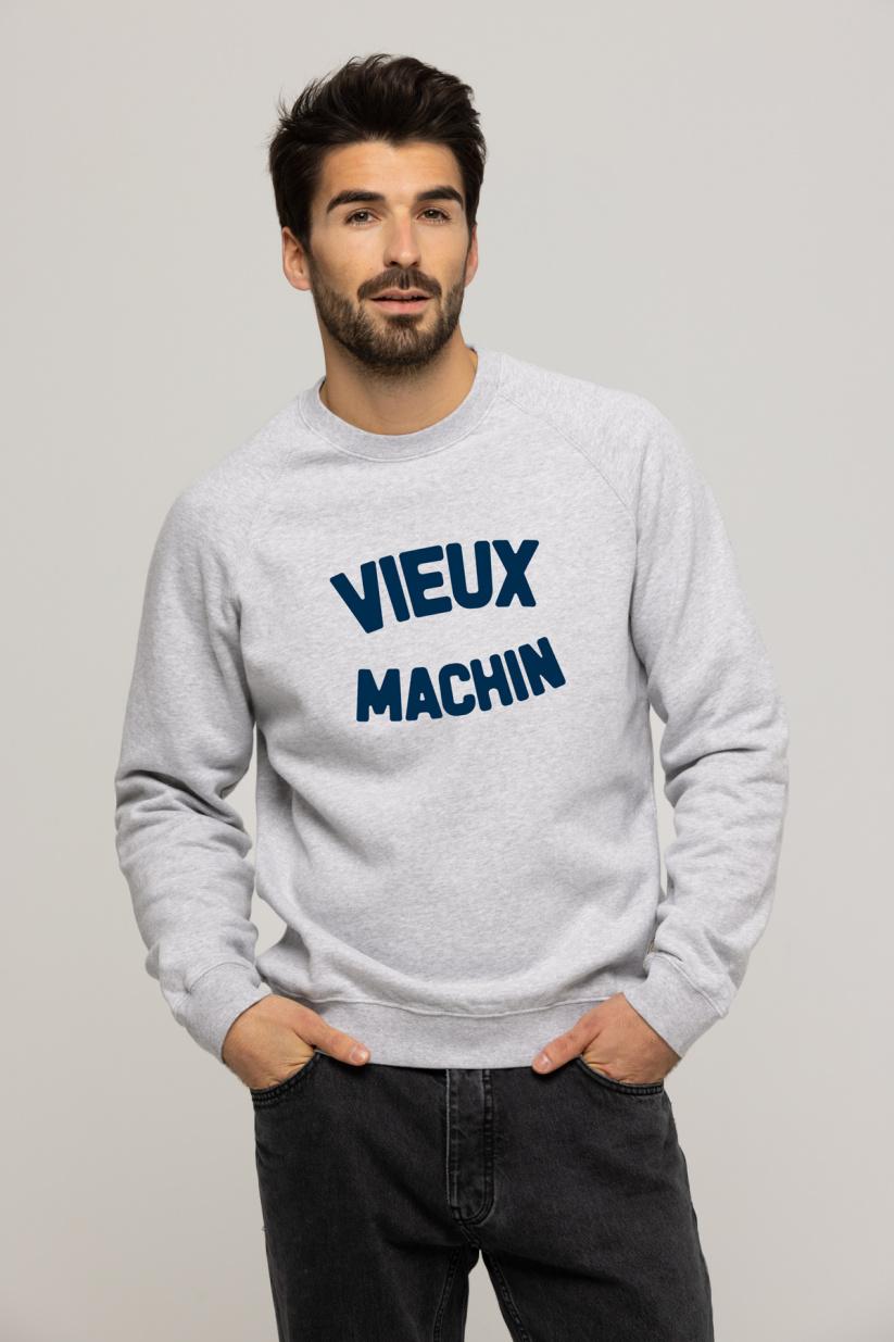 french disorder Sweat Clyde VIEUX MACHIN Navy