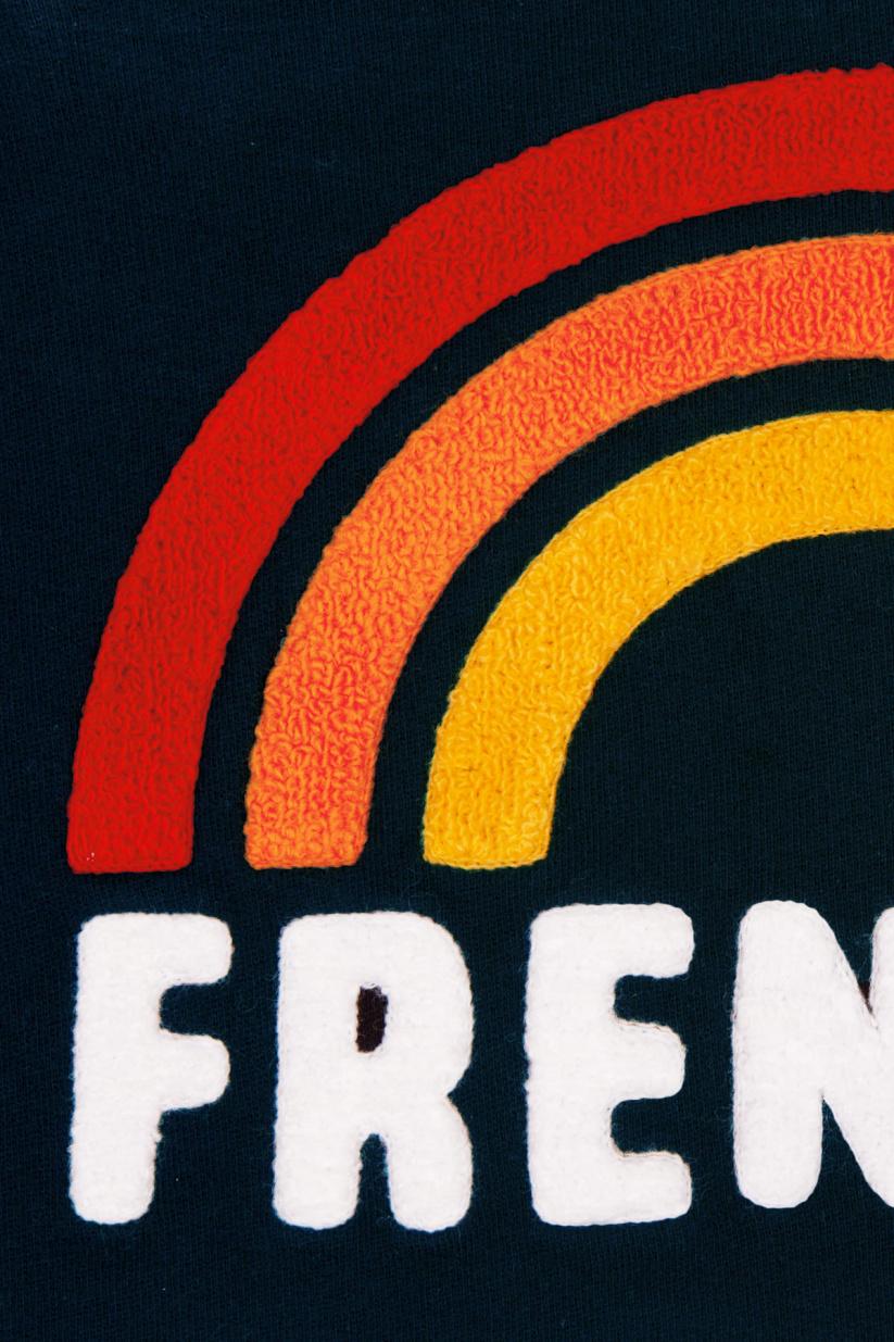 French Disorder Sweat Dylan FRENCHY Broderie Navy