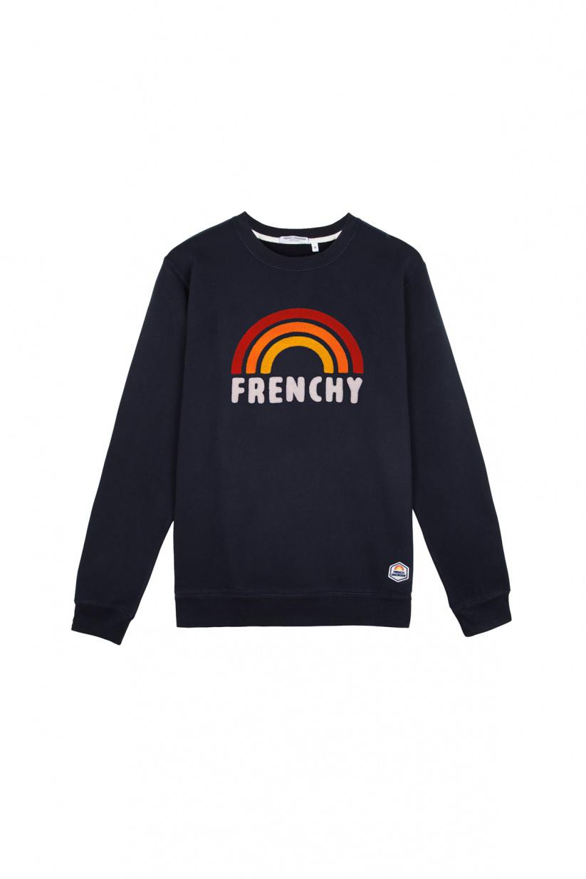 French Disorder Sweat Dylan FRENCHY Broderie Navy