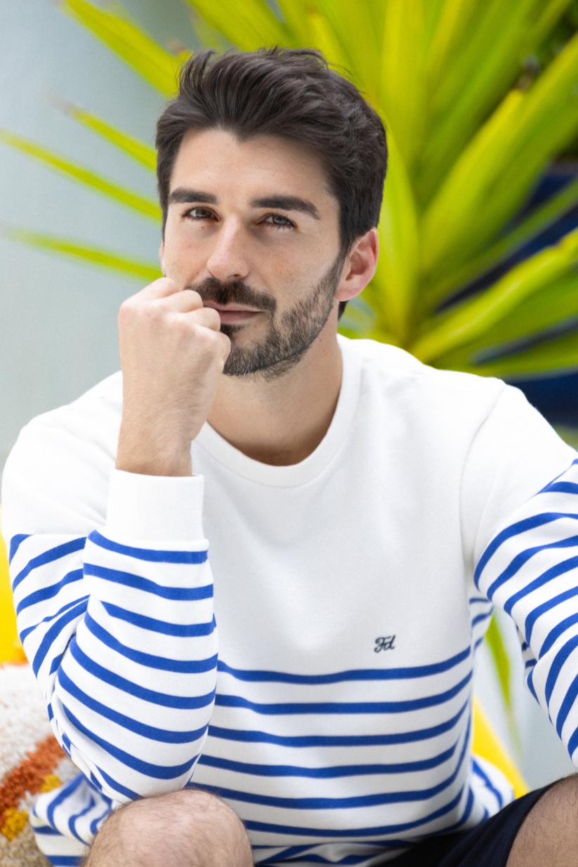 french Disorder Sweat Dylan Marinière Crème