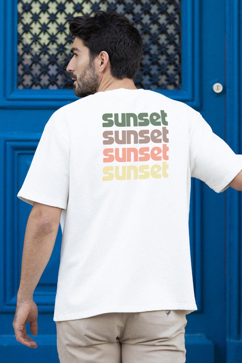 french disorder Sweat Martin SUNSET Crème