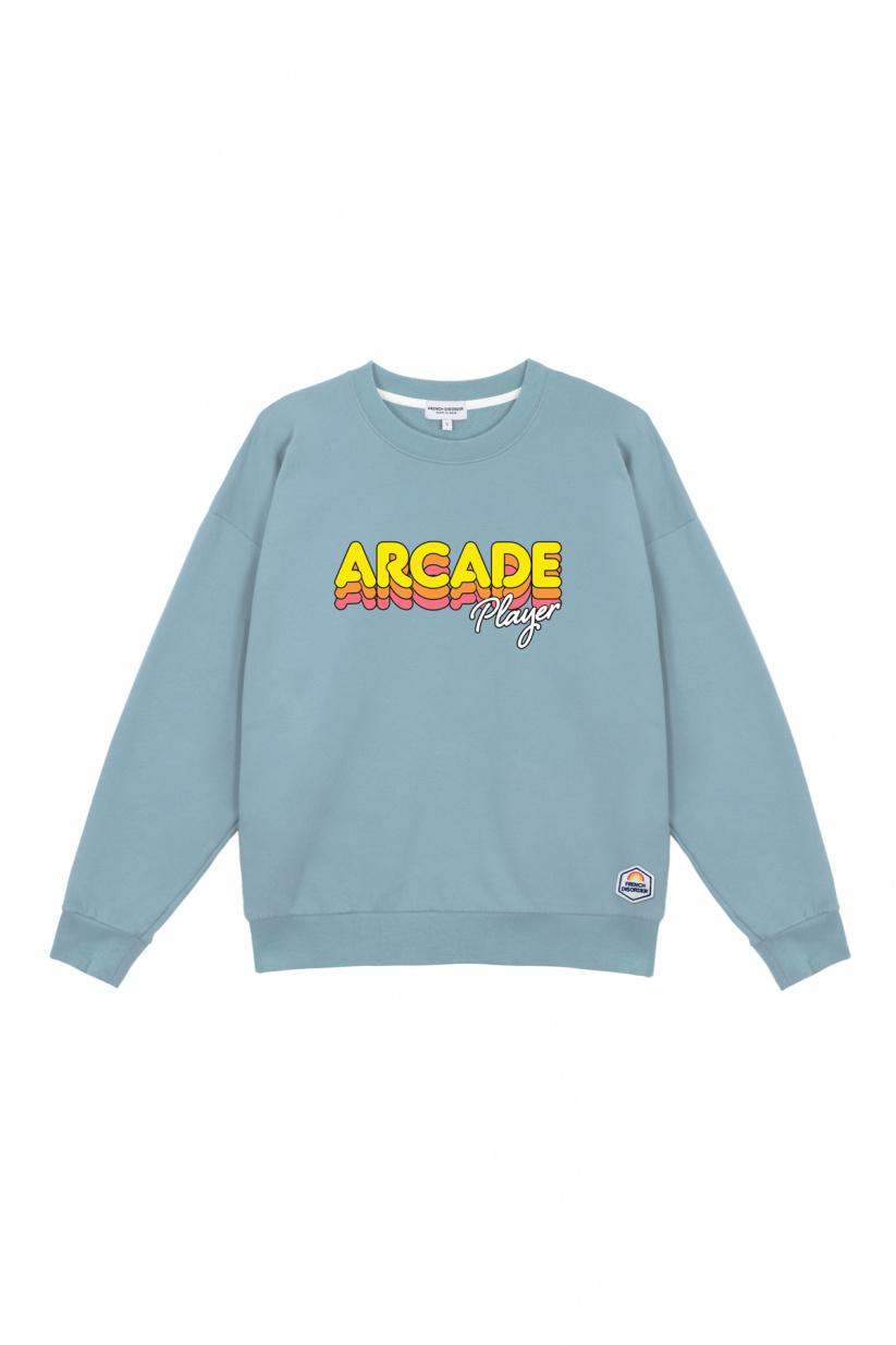 French Disorder Sweat Max ARCADE Faded Denim