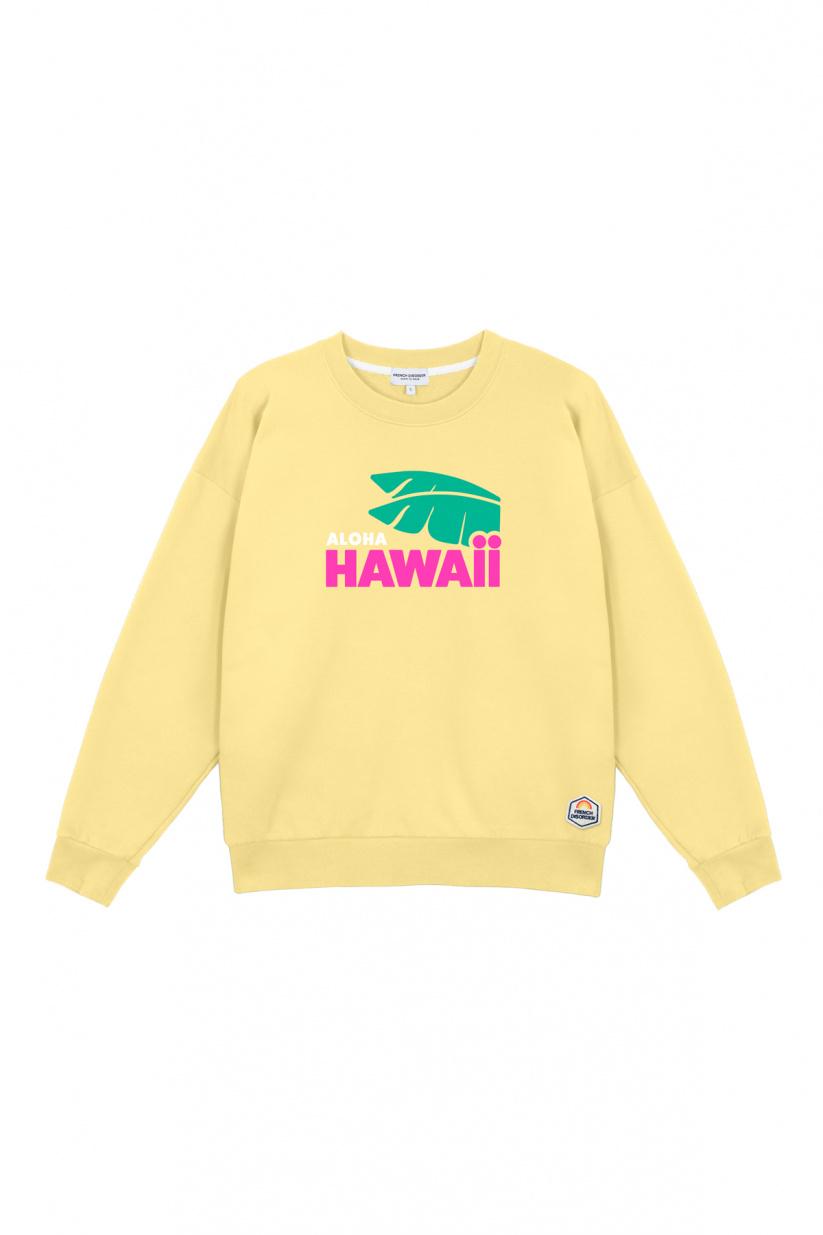 French Disorder Sweat Max HAWAII Retro Yellow