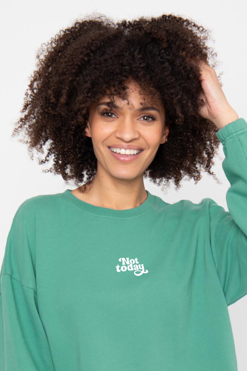 french disorder Sweat Nora NOT TODAY Bubble Gum