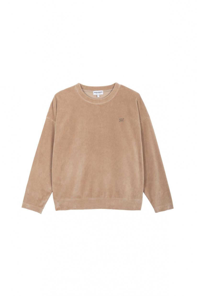 French Disorder Sweat Rosie Côtelé Taupe