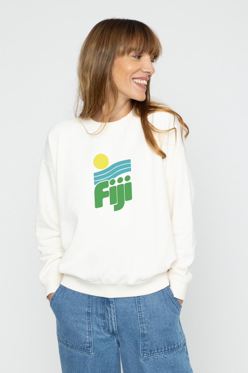 french disorder Sweat Rosie FIJI Crème