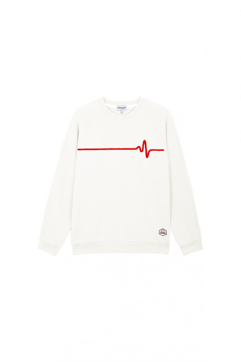 French Disorder Sweatricotin Clyde HEARTBEAT Navy