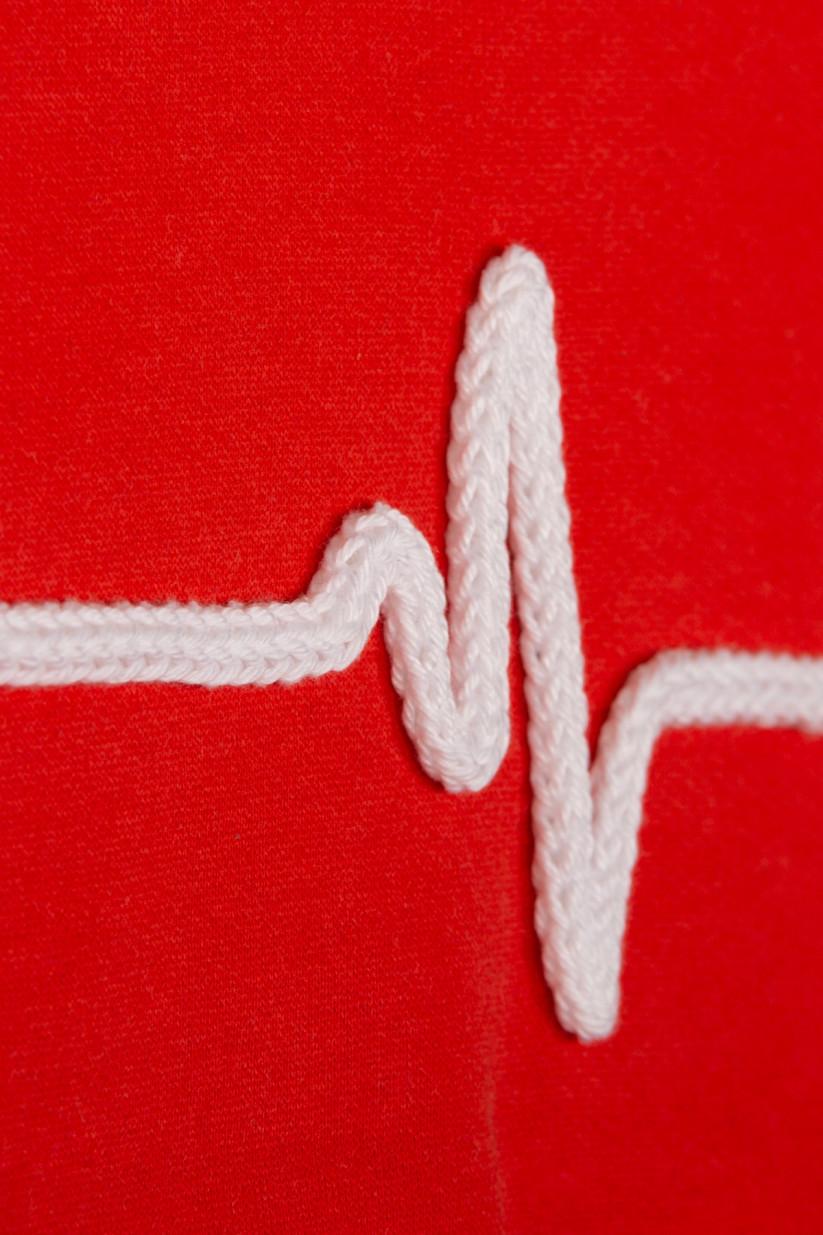 French Disorder Sweatricotin Clyde HEARTBEAT Rouge