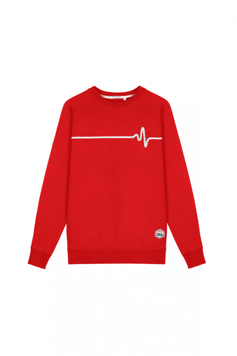 French Disorder Sweatricotin Clyde HEARTBEAT Rouge