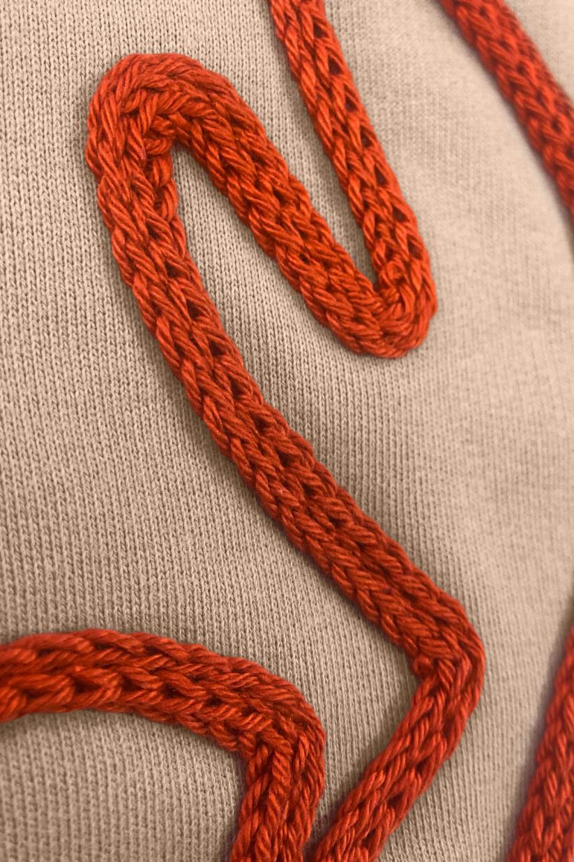 French Disorder Sweatricotin Clyde HOMARD Crème