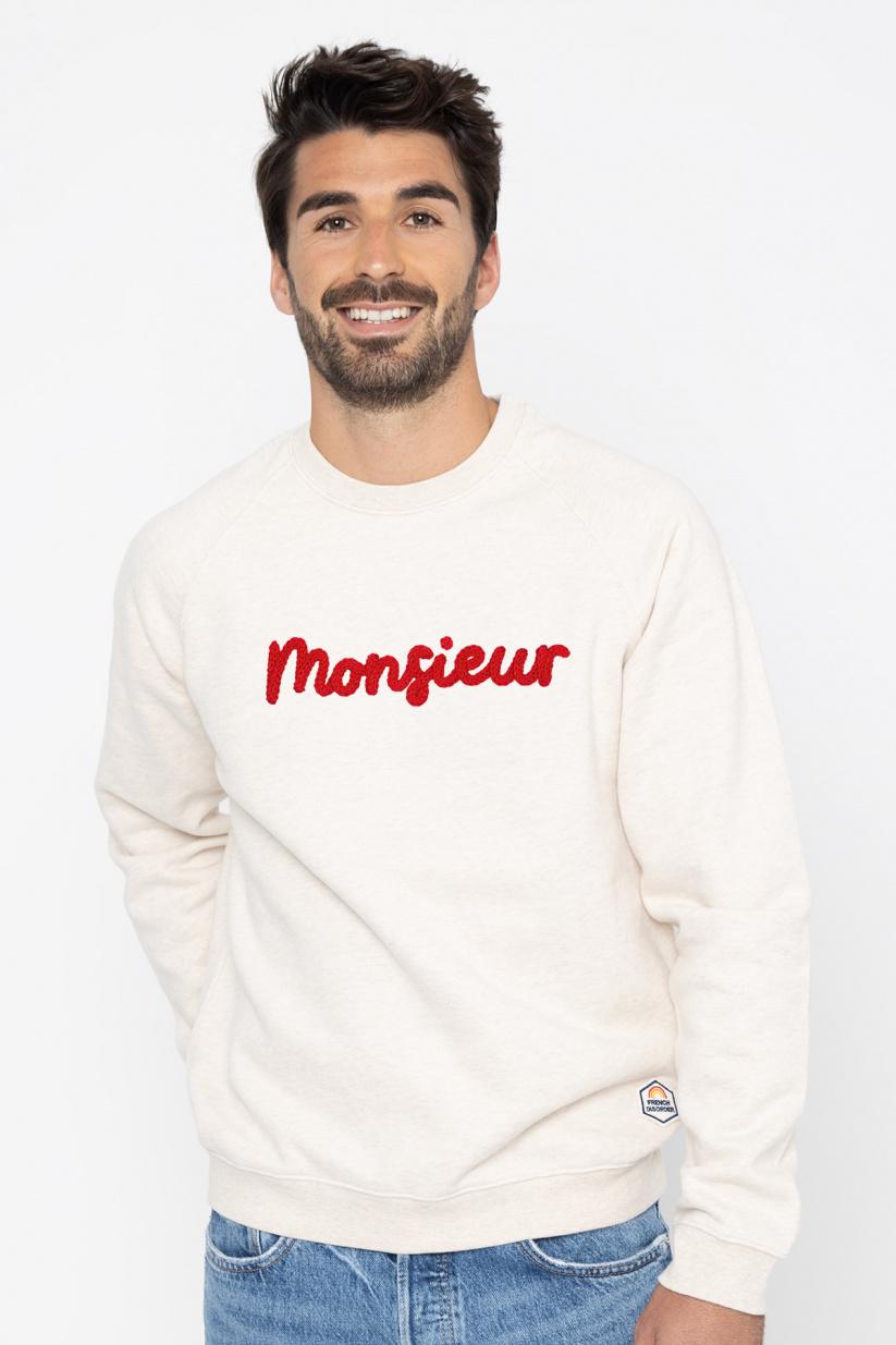 french disorder Sweatricotin Clyde MONSIEUR Navy
