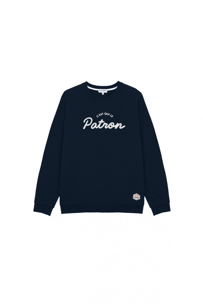 French Disorder Sweatricotin Clyde PATRON Navy