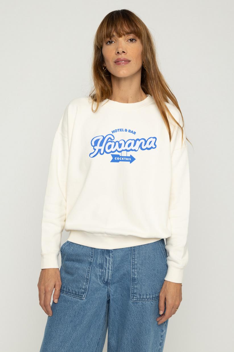 French Disorder Sweatricotin Rosie HAVANA Navy