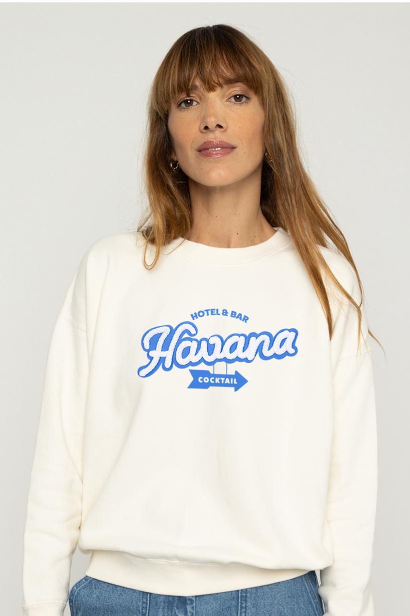 french disorder Sweatricotin Rosie HAVANA Navy