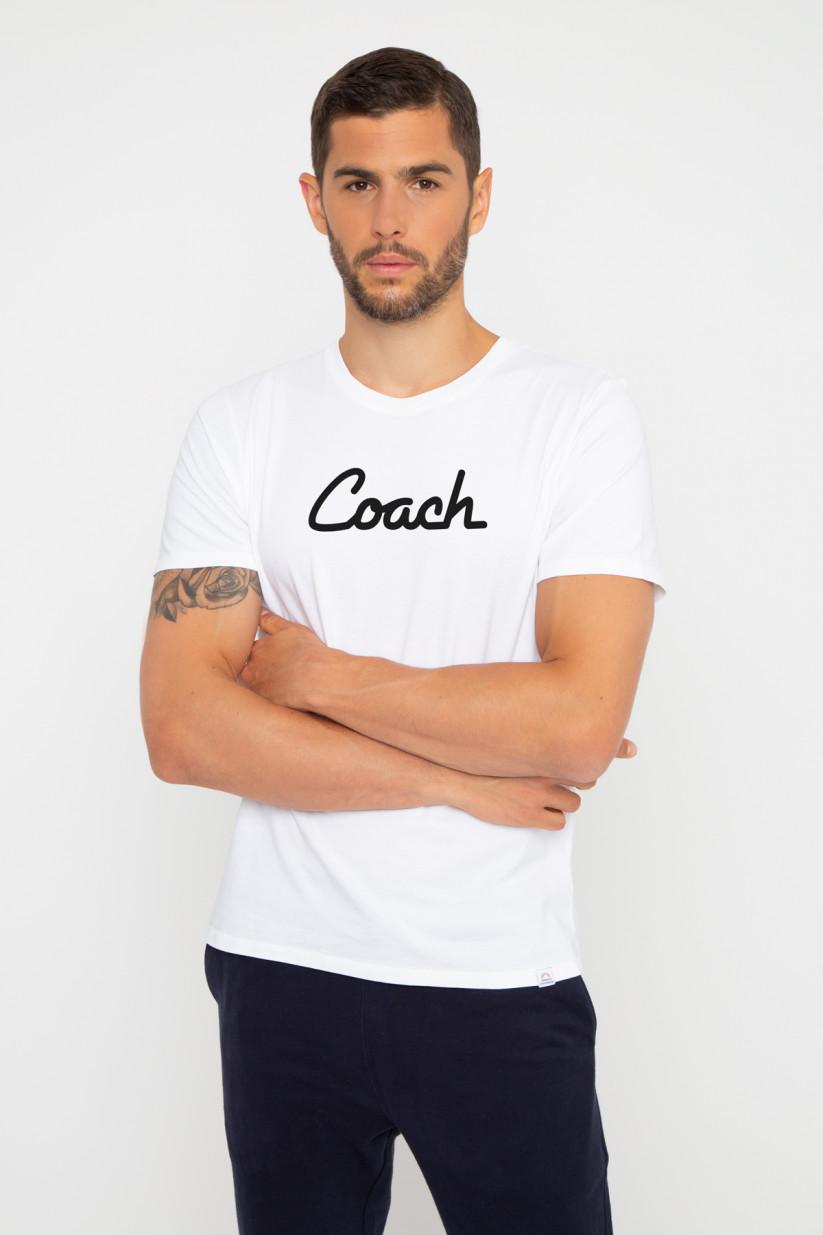 french disorder T-shirt Alex COACH Navy