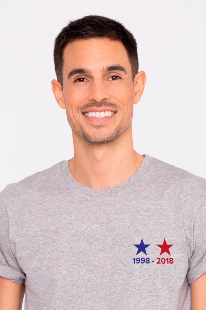 french disorder T-shirt Alex DEUXIEME ETOILE Navy