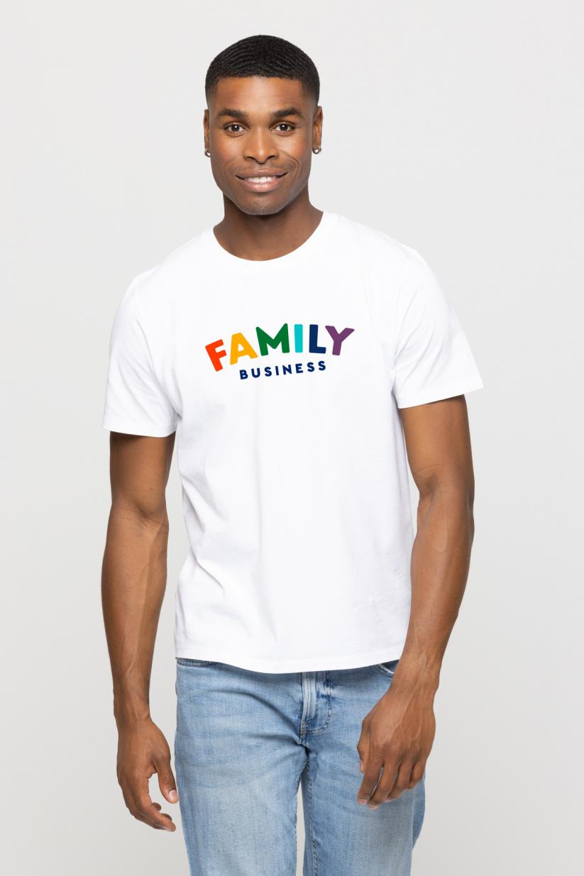 french disorder T-shirt Alex FAMILY BUSINESS Navy