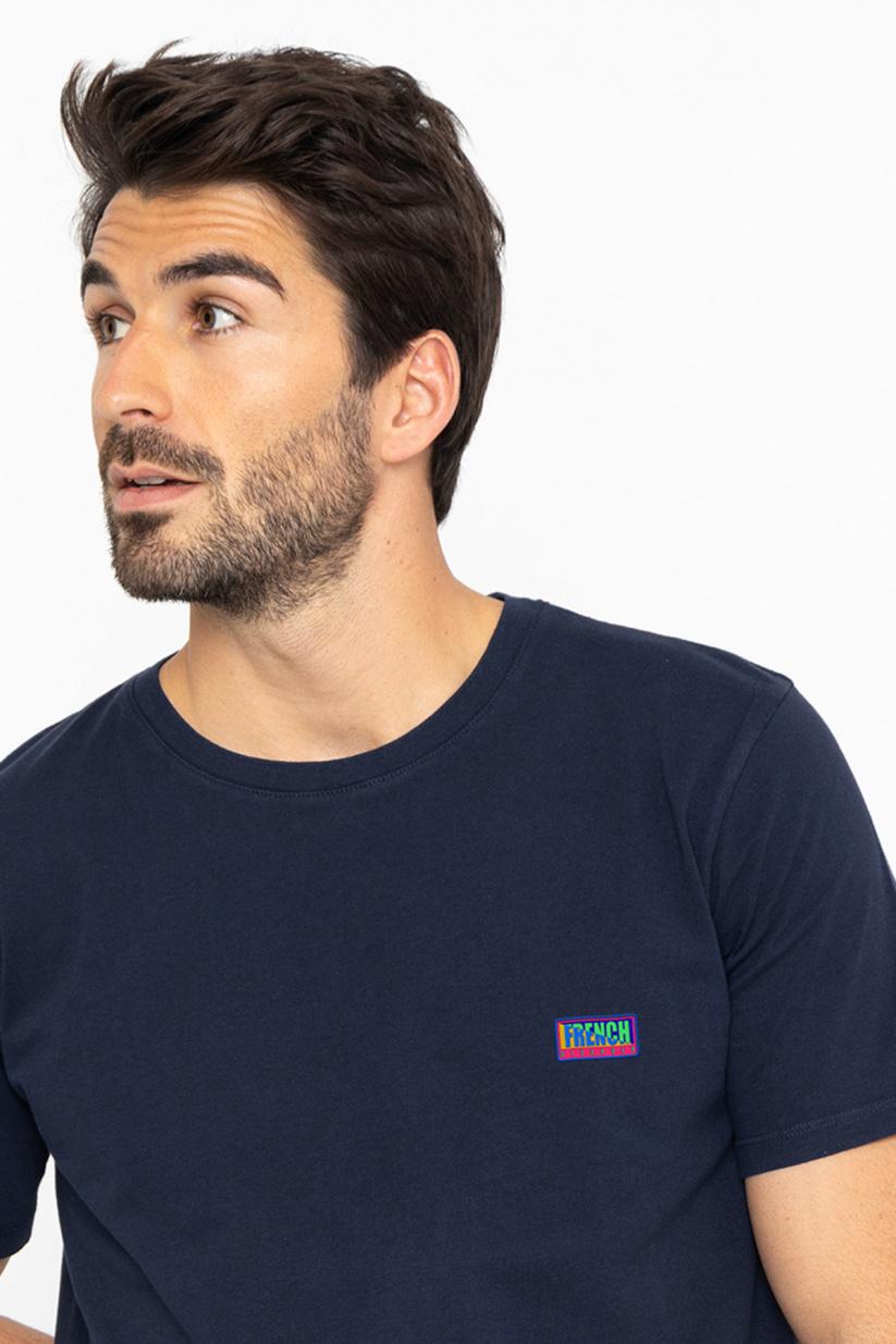 French Disorder T-shirt Alex Patch FD 90'S Navy