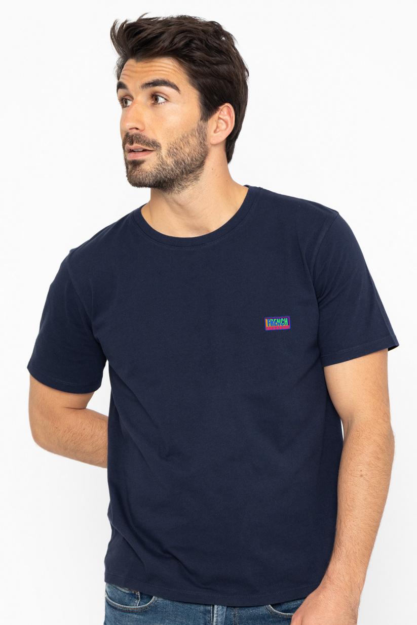 french disorder T-shirt Alex patch FD 90'S Navy