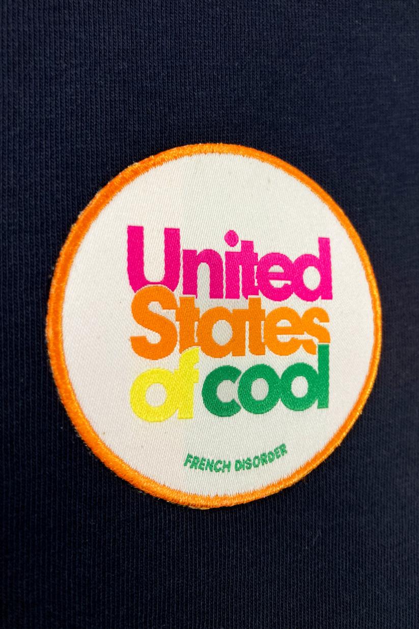French Disorder T-shirt Alex Patch US COOL Navy