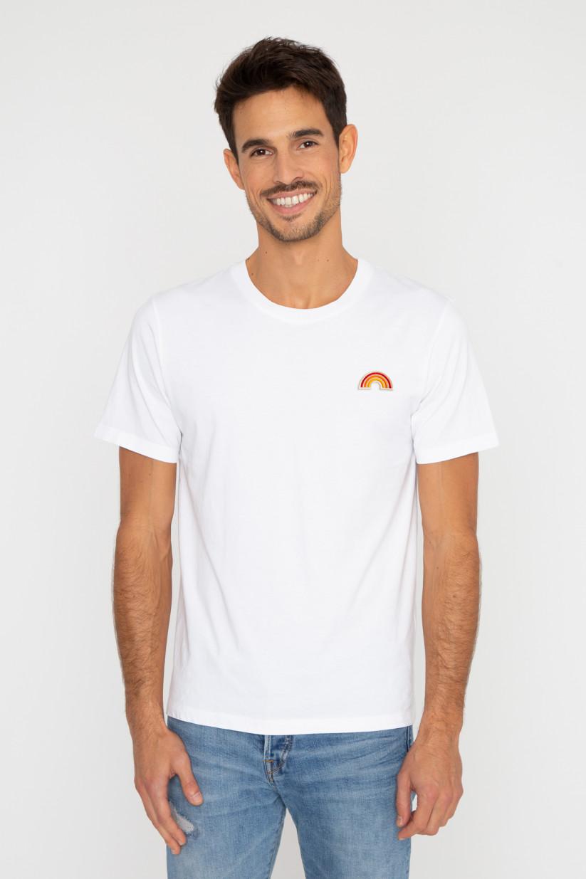 french disorder T-shirt Alex RAINBOW Navy