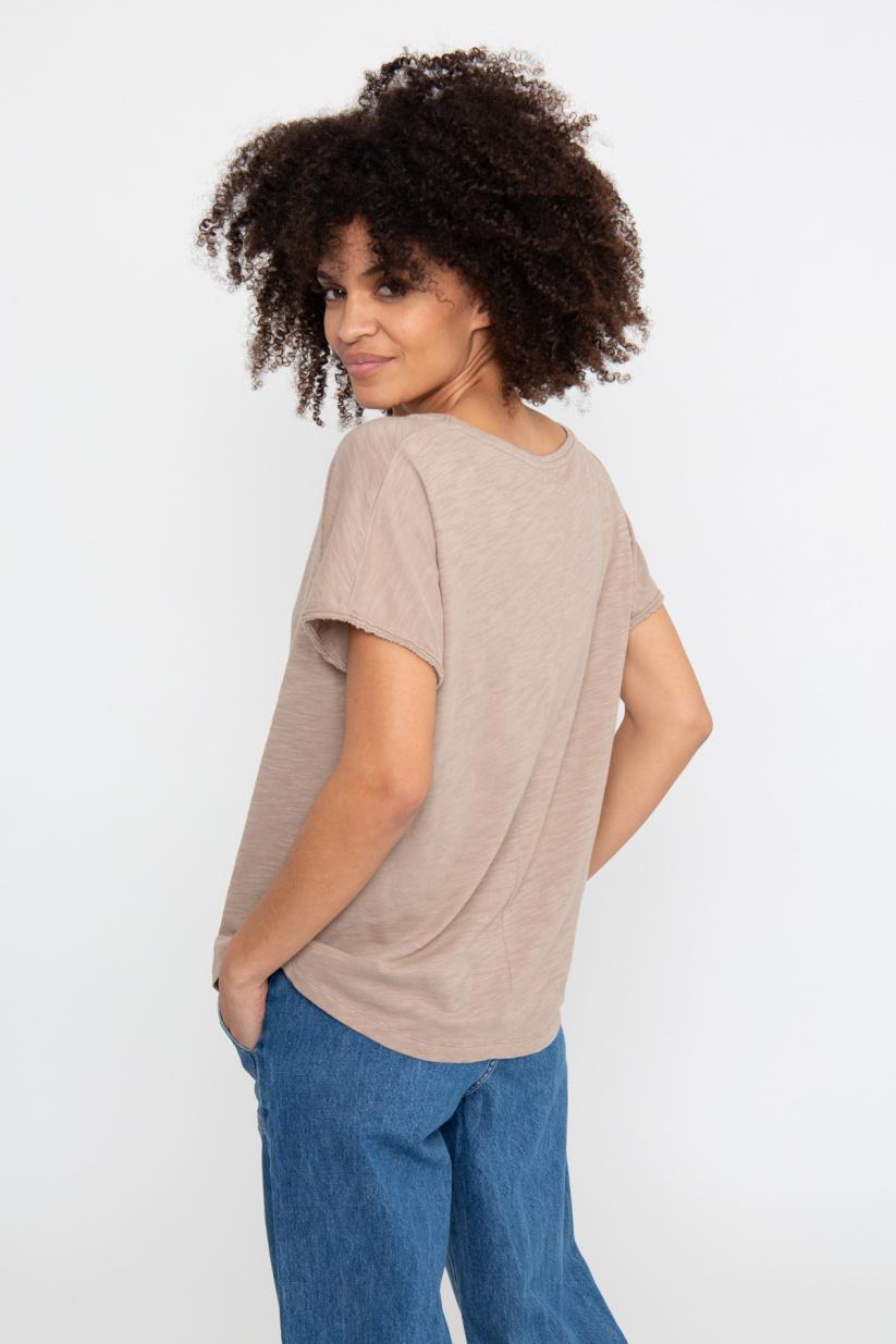 French Disorder T-shirt Cléa Flammé Crème