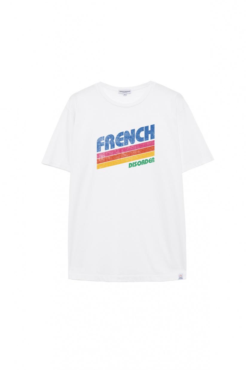 French Disorder T-shirt FD RETRO Blanc