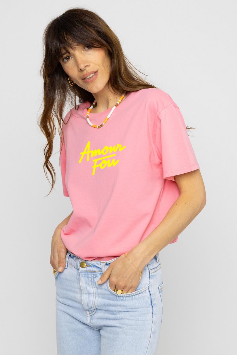 french disorder T-shirt Mika AMOUR FOU Bubble Gum