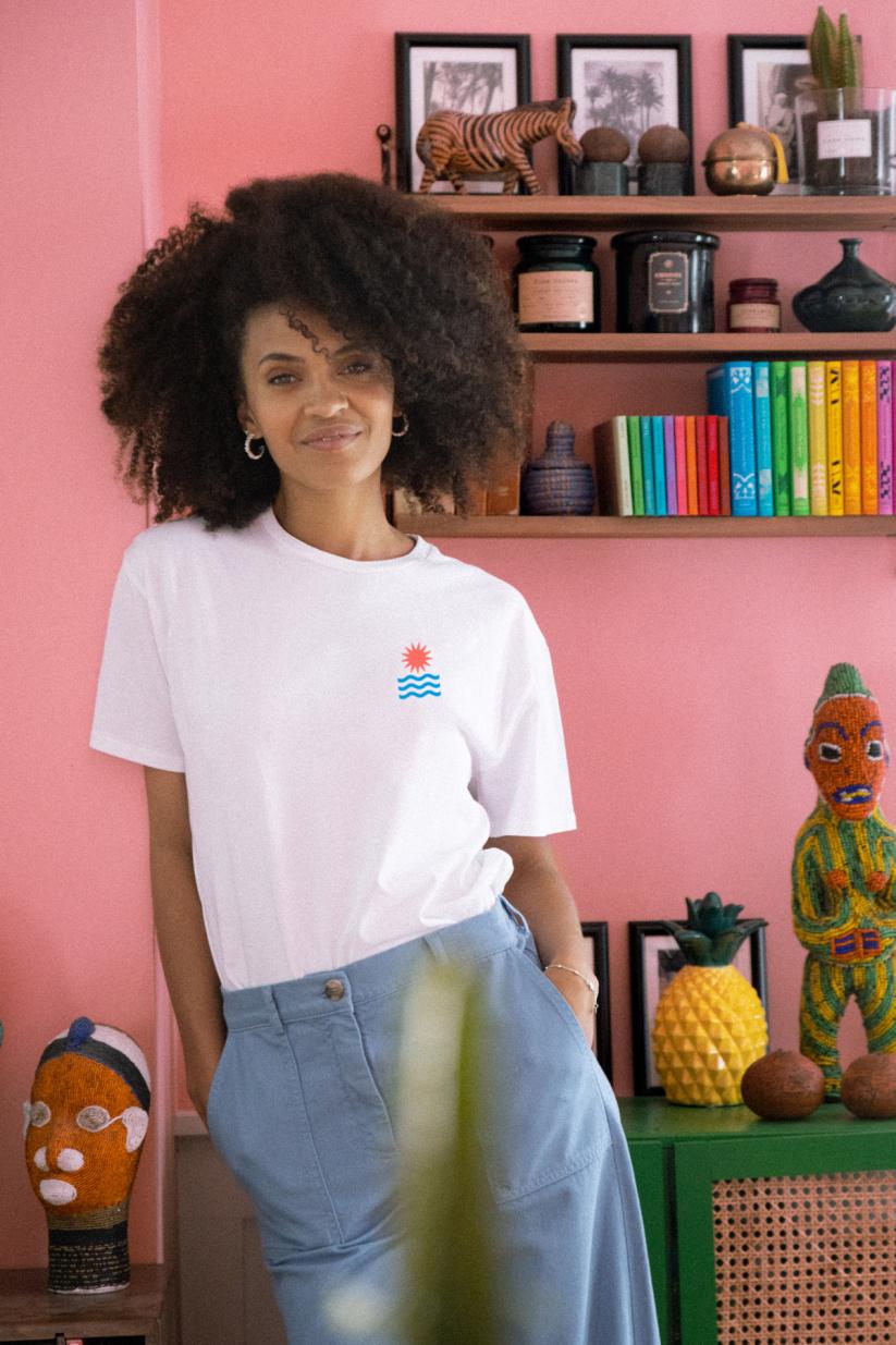 French Disorder T-shirt Mika JAMAICA Blanc