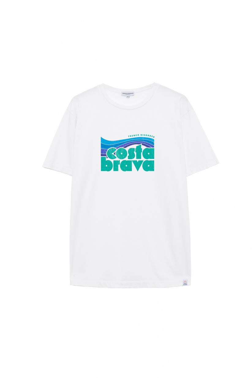 French Disorder T-shirt Mike COSTA BRAVA Blanc