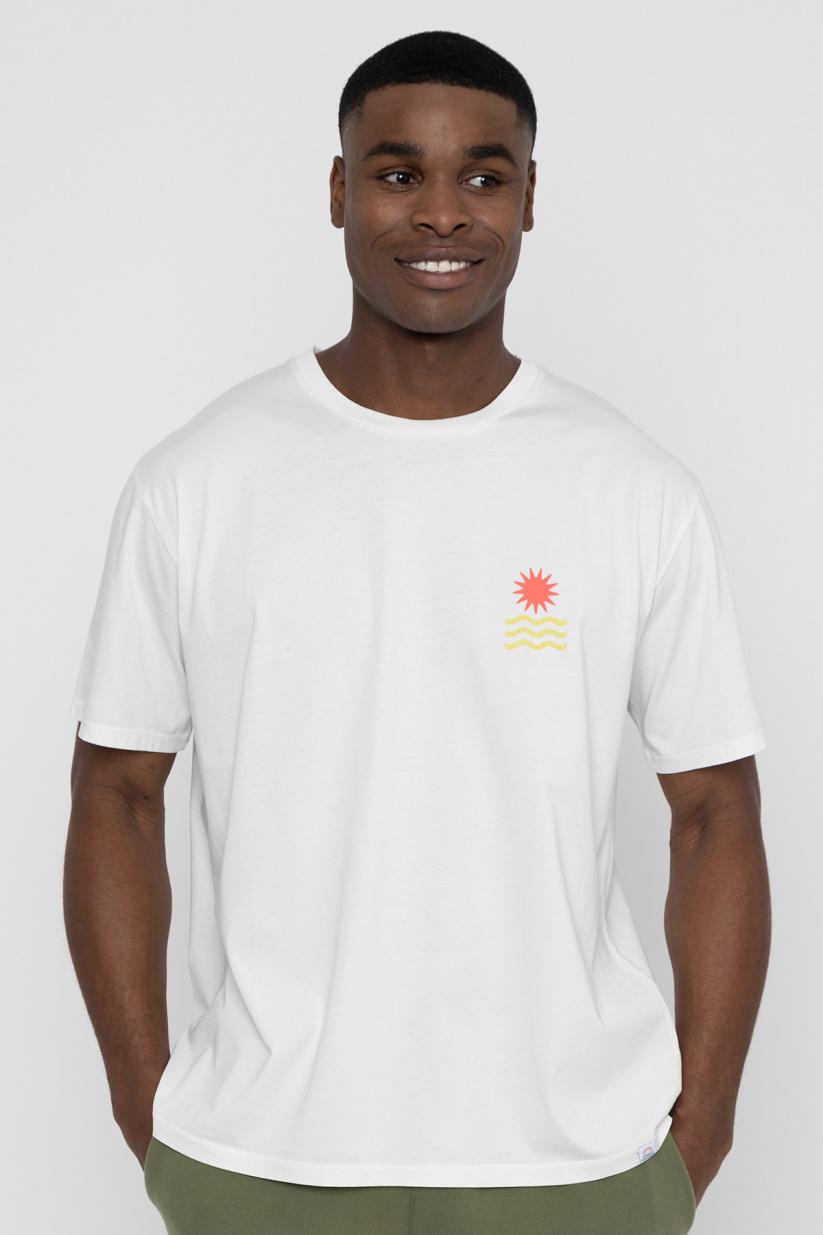 french disorder T-shirt Mike JAMAICA Blanc