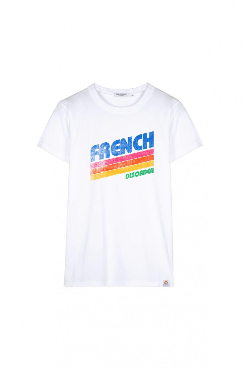 French Disorder T-shirt Sacha FD RETRO Blanc