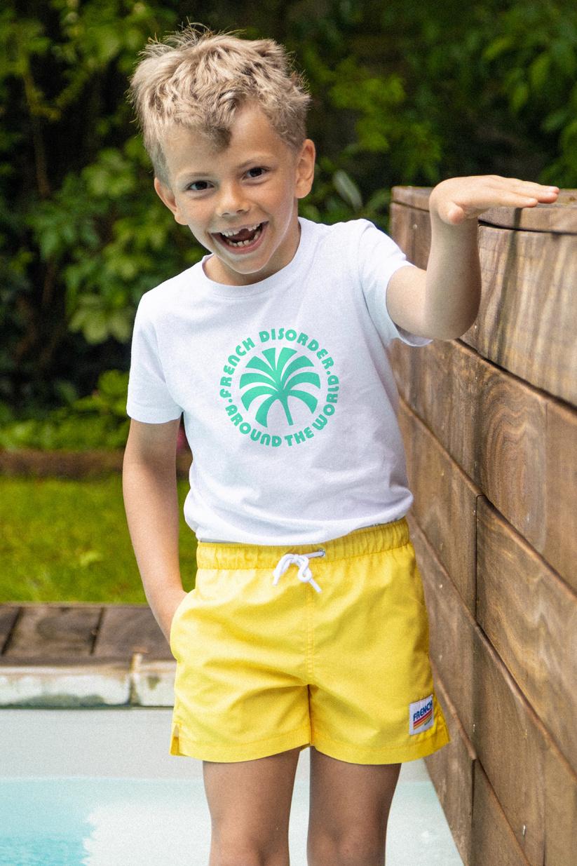 French Disorder T-shirt Sam THE PALM Blanc