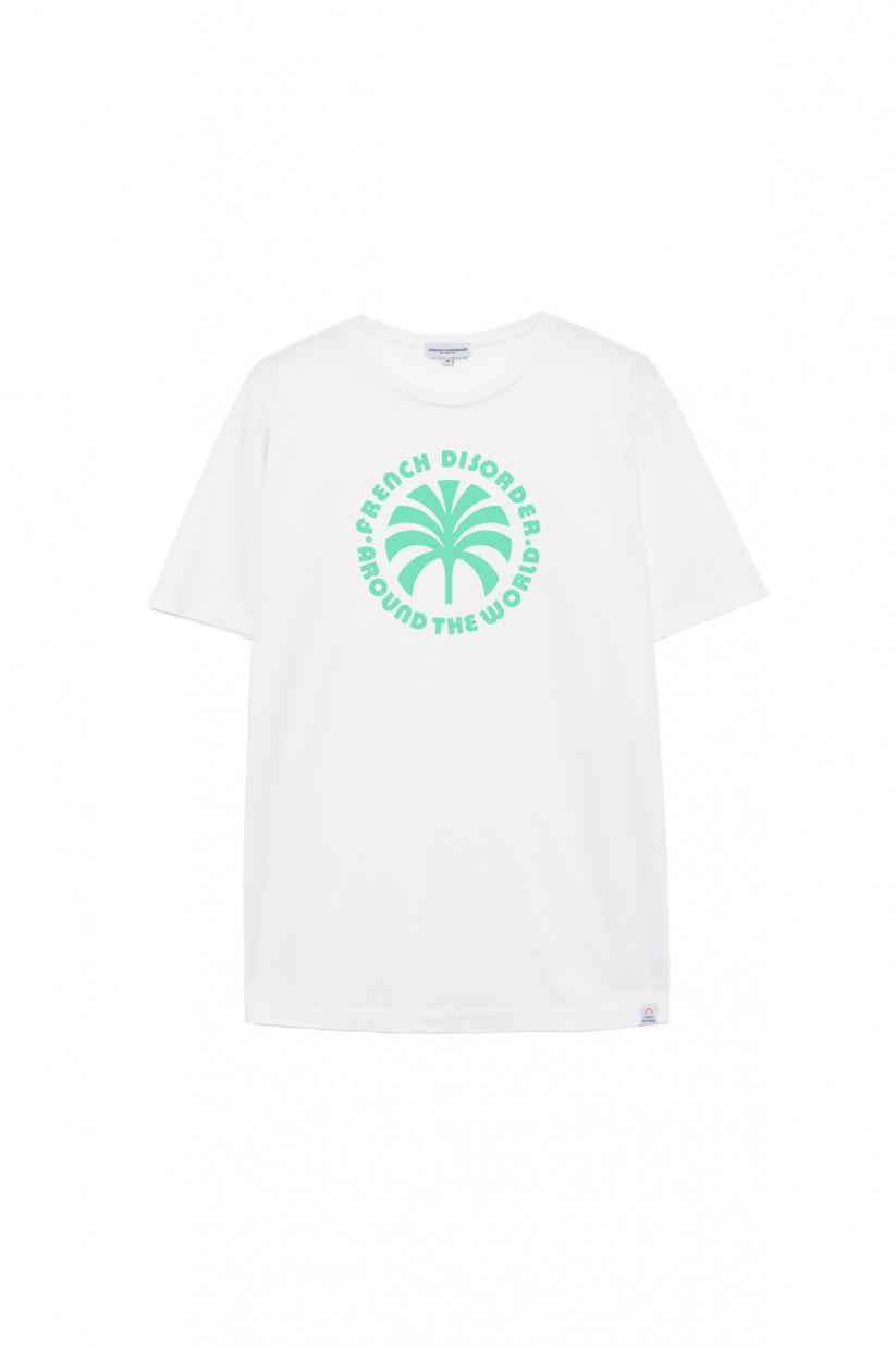 French Disorder T-shirt Sam THE PALM Blanc