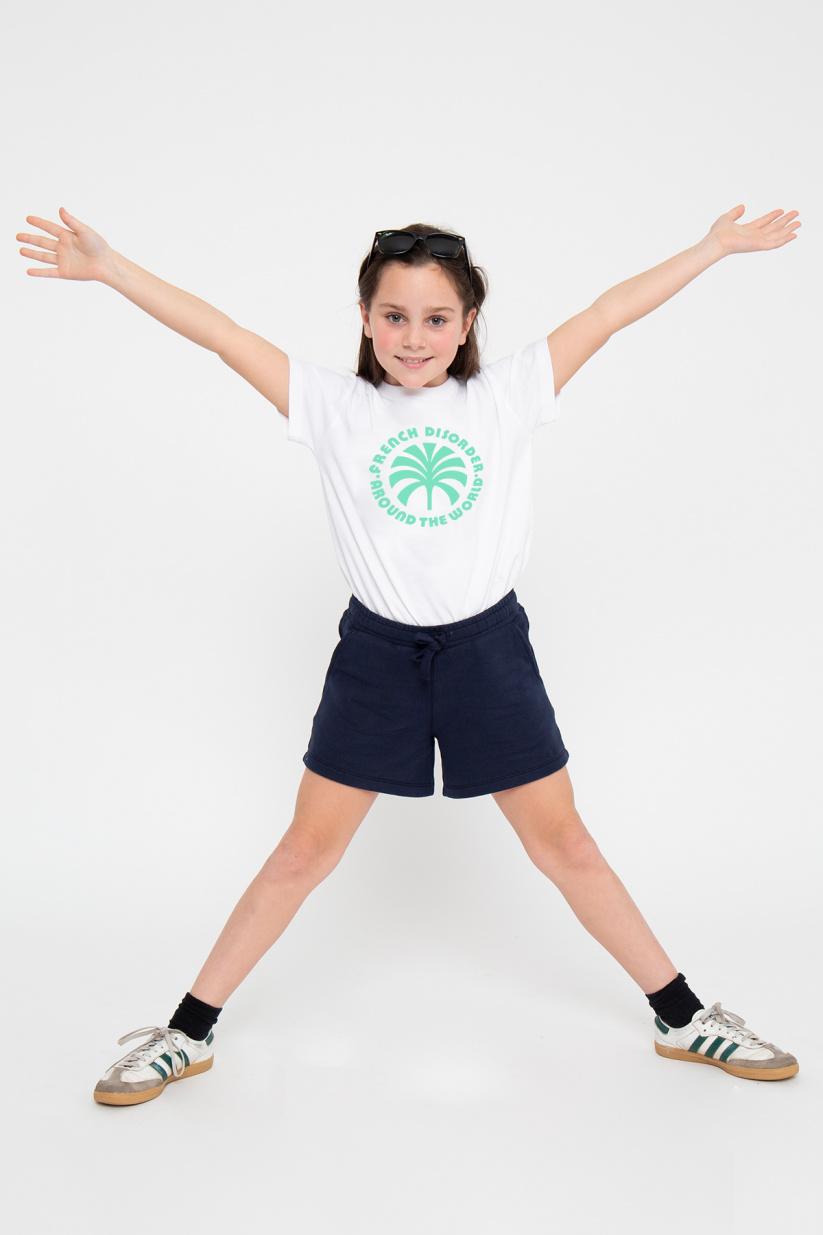 french disorder T-shirt Sam THE PALM Blanc