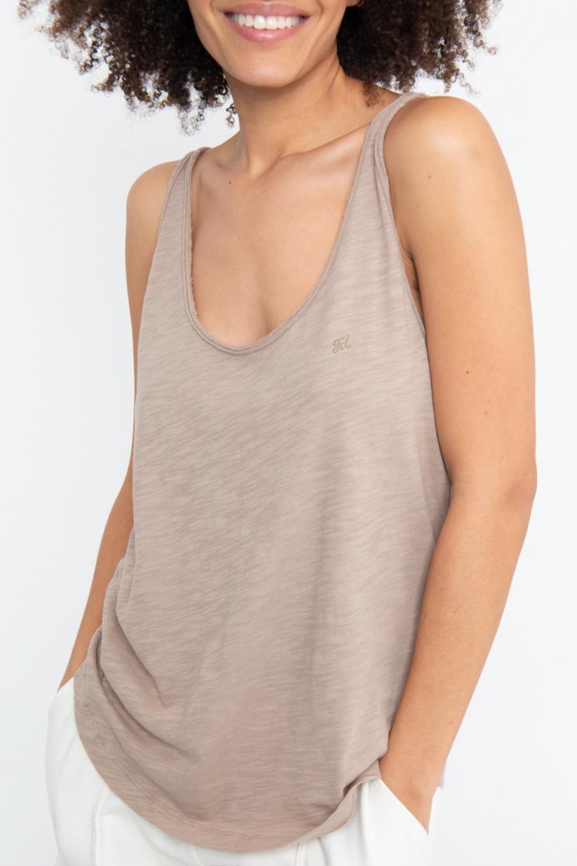 french disorder Top Carrie Flammé Crème