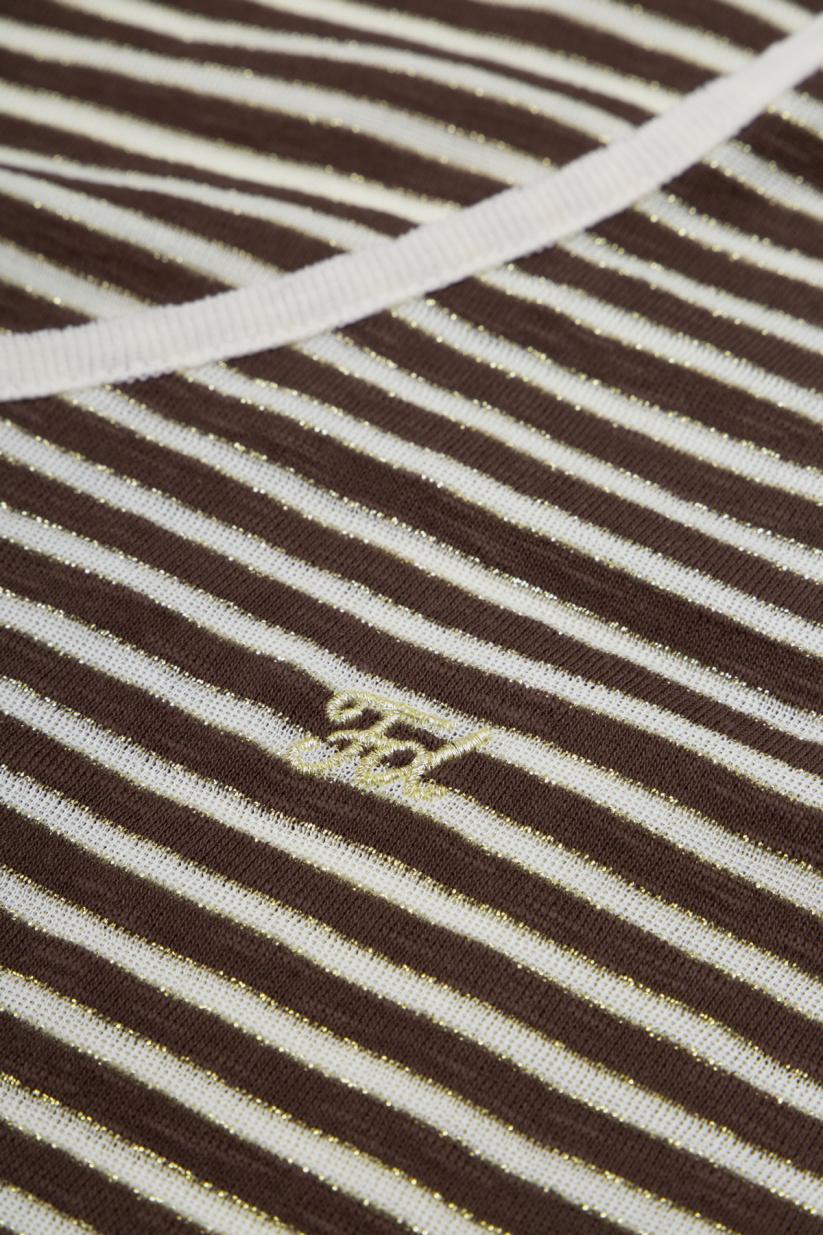 French Disorder Top Carrie Marinière Navy