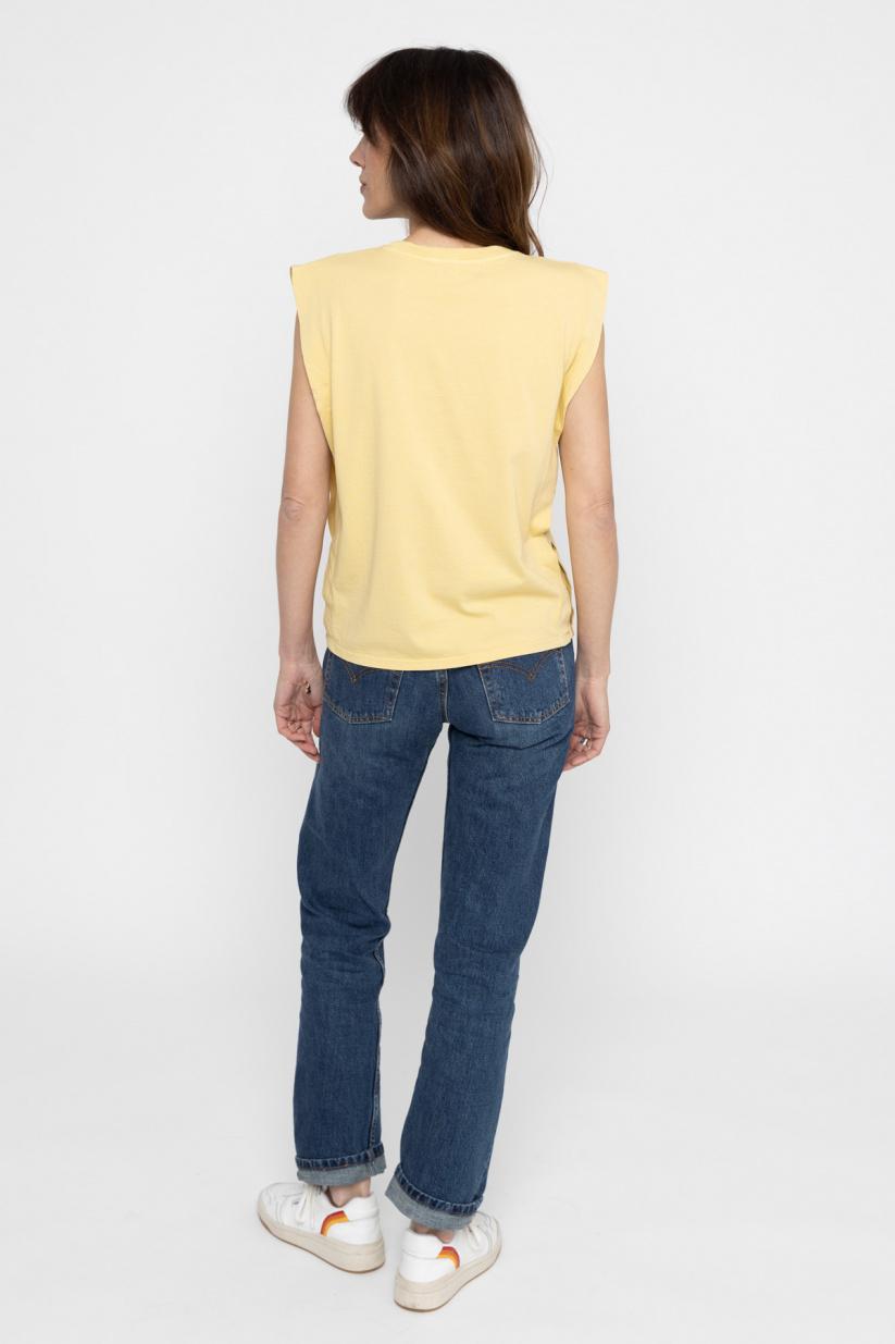 French Disorder Top Poppy HAVANA Retro Yellow