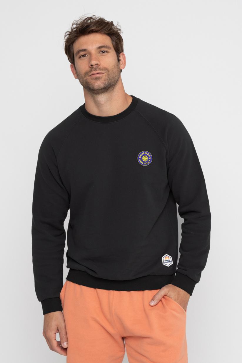 french disorder Sweat Clyde patch SUMMER HOLIDAYS Navy