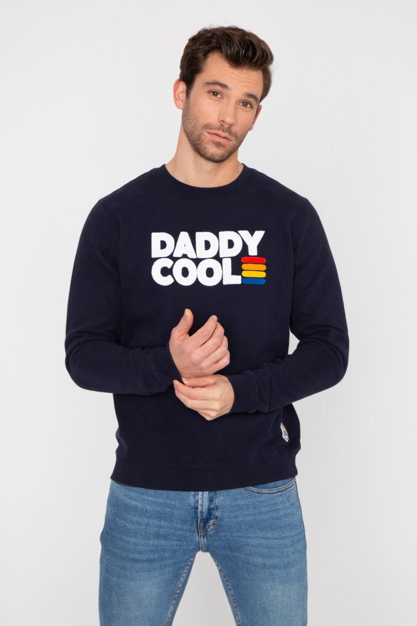 French Disorder Sweat Dylan DADDY COOL Broderie Navy