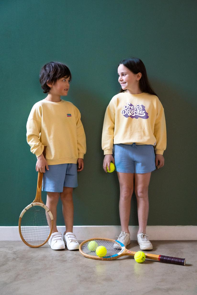 French Disorder Sweat Max Patch FD 90'S Retro Yellow